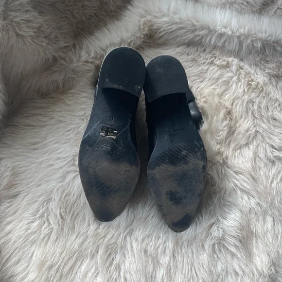 Madewell Black Leather Western Boots - Picture 5 of 5